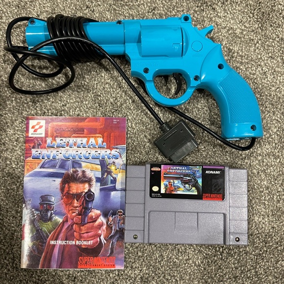Lethal Enforcers Konami justifier and game - Picture 1 of 1